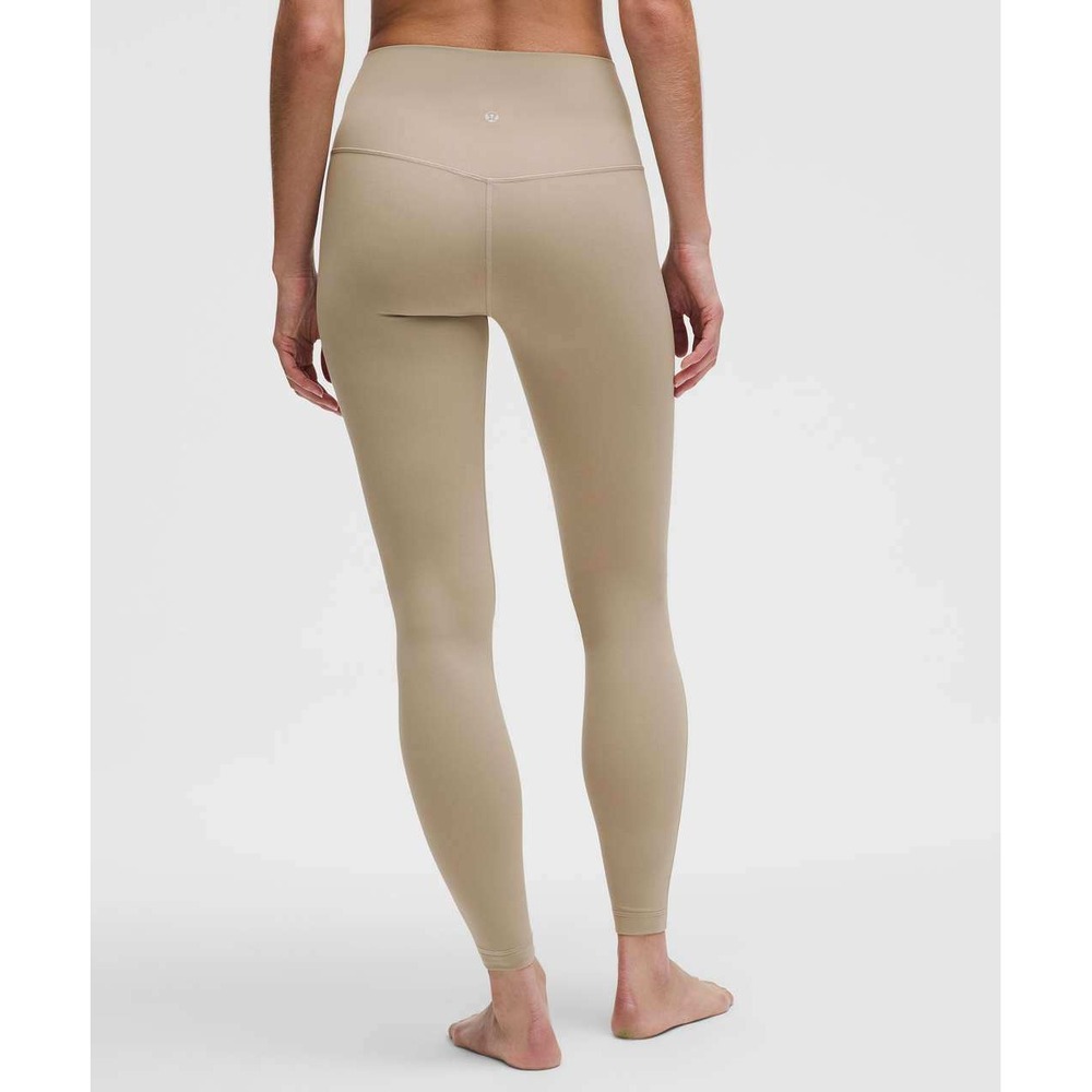 Lululemon Align High Rise Leggings Size 8 Tan Beige Athleisure Minimalist
